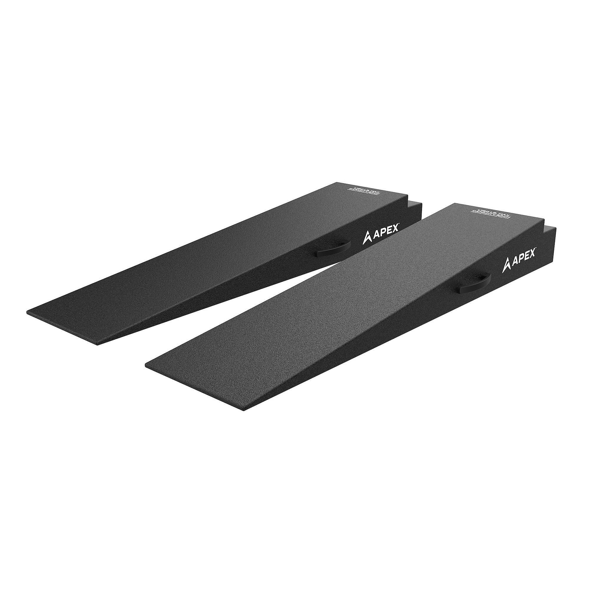 AR-570-66-TR 60" Lightweight Foam Trailer Ramp Kit 7” Height 6.6° Approach Angle Set of 2